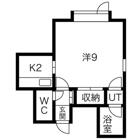 ウエストタウン曙の物件間取画像